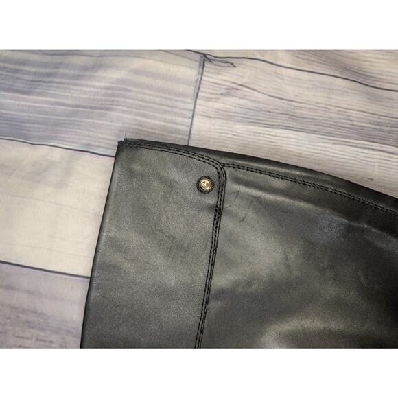 Corso Como tall black leather riding boots Size 9 - Picture 9 of 9